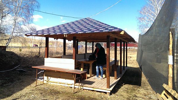 Обновленная пейнтбольная площадка в Магнитогорске