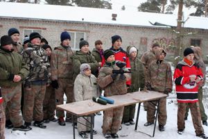 Веселый Новый Год в пейнтбольном клубе